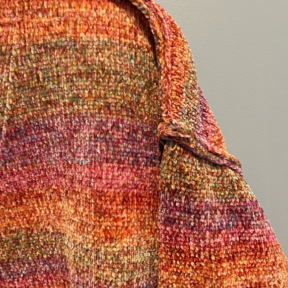 Rachel Zoe Chenille V-Neck Sweater - Picture 5 of 9